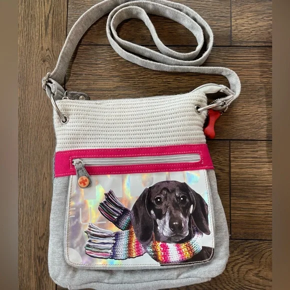 Fuzzy Nation Dog Purse Dachshund